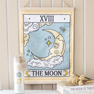 The Moon Vintage Tarot Wall Hanging