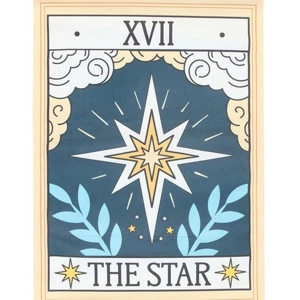 The Star Vintage Tarot Wall Hanging