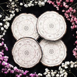 Wheel of the Year Coaster Set