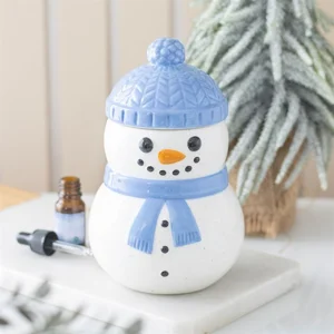 Winter Snowman Oil Burner