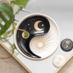 Stacking Trinket Dish, Yin Yang design