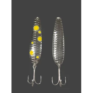 Silver Streak Yellow Dots