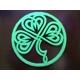 3 Leaf Celtic Shamrock Coaster
