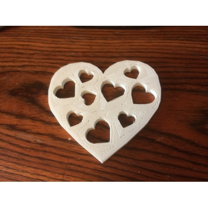 Heart Shaped coaster