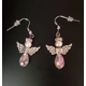 Pink Angel Earrings