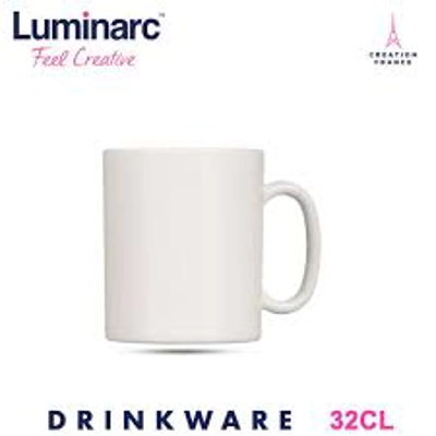 Luminarc Tempered Essence White Mug 32cl