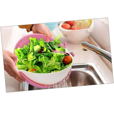 Bear Strainer & Bowl Set - Pink