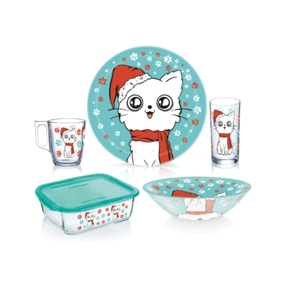 Luminarc HAPPY KITTY SET 5PCs Luminarc HAPPY KITTY SET 5PCs
