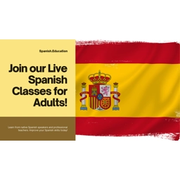 Adult Live Spanish Classes