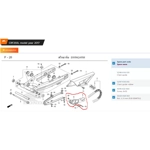 Chain Guide assy. -  CRF250/300