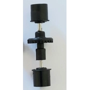 AFX Stock Mega G+ Rear Axle Assembly