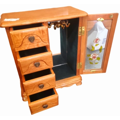 Light Wood Jewellery Box