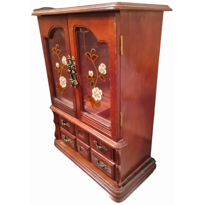 Dark Wood Jewellery Box