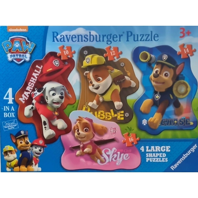 PAW Patrol 4x Jigsaw