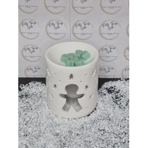 Gingerbread man Wax Burner