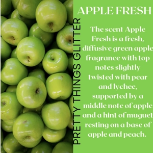 Apple Fresh scented wax melt snap bar