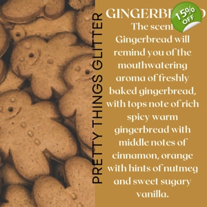 Gingerbread scented wax melt snap bar
