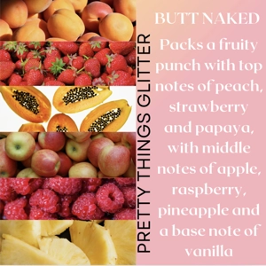 Butt Naked scented wax melt snap bar