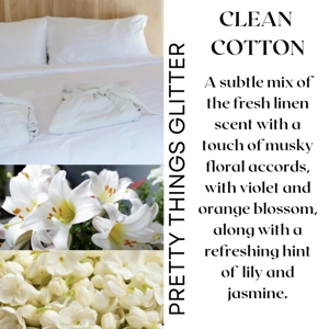 Clean Cotton scented wax melt snap bar