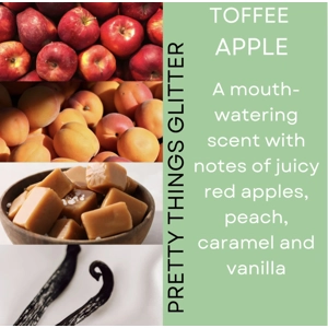 Toffee Apple scented wax melt snap bar