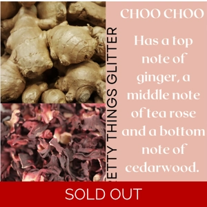 Choo Choo scented wax melt snap bar