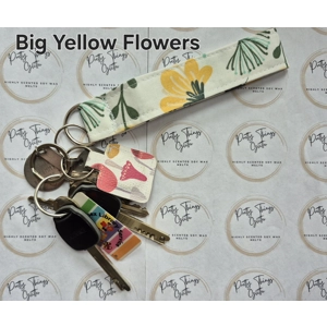 Fabric Wristlet Keyring
