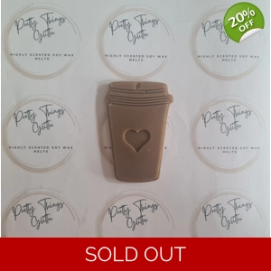 Coffee Cup Wax Melt (1) - Scent Spiced Mocha