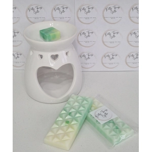 Coconut Water & Hibiscus -Marbled snap bar