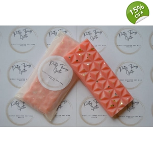 Christmas pudding & brandy scented wax melt snap bar