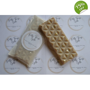 Gingerbread scented wax melt snap bar