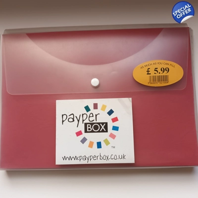 Red Leather effect texture A4 Cardstck