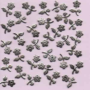 Zinc Flower Embellishments