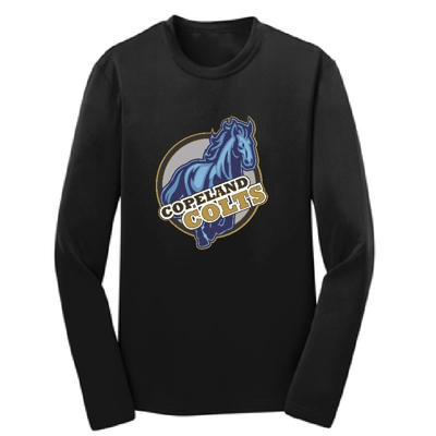 Black Long Sleeve Tee Mare