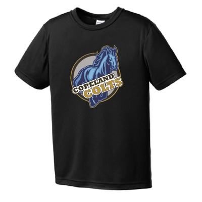 Black Performance Tee Mare