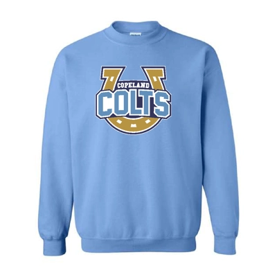 Carolina Blue Shoe Design Sweatshirt