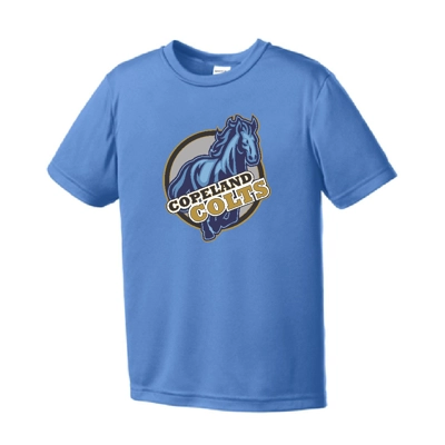 Carolina Blue Performance Tee Mare