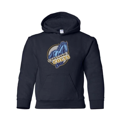 Navy Mare Hoodie