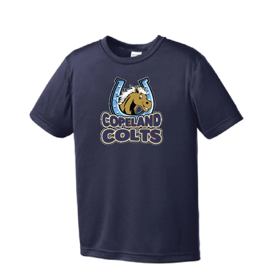 Navy Performance Tee Colt