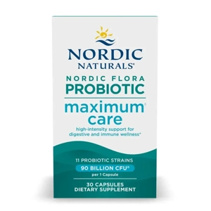 Nordic Naturals Nordic Flora Probiotic Maximum Care, 30 Ca..
