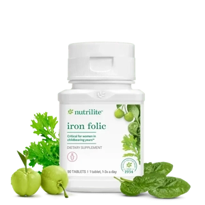 Nutrilite™ Iron Folic Item # 102046 - 90 Tablets