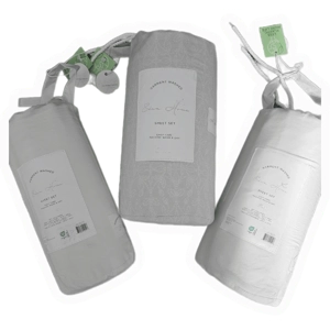 Garment Washed Eden Home 4 Piece Bedding, Choose Size And Color