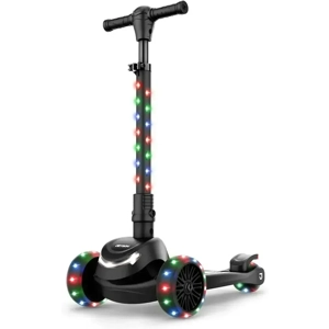 Jetson Jupiter Mini 3 Wheel Kids' Scooter With Lights- Black