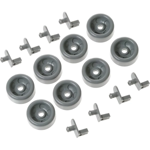 GE WD35X21041 Dishwasher Roller Kit - Lower Dishrack, 8-Pack