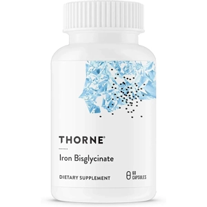 Thorne Iron Bisglycinate 25 mg, Optimal Absorption -60 capsules