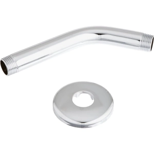Hansgrohe 6-Inch Modern Shower Arm in Chrome 27411003 | Wall Mount Showerhead Installation