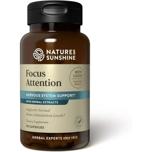 Nature's Sunshine Focus Attention - Supports Brain Health ..