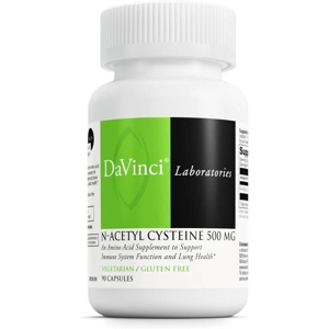 DAVINCI Labs N-Acetyl Cysteine 500mg - Immune & Lung Suppo..