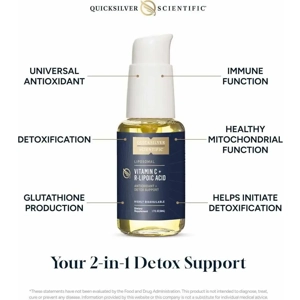 Quicksilver Scientific Vitamin C + R Lipoic Acid - Liposom..