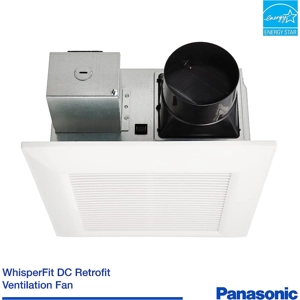 Panasonic WhisperFit Ultra Quiet Bathroom Exhaust Fan by H..
