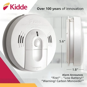 Kidde KN-COSM-BA Battery-Operated Combination Carbon Monox..